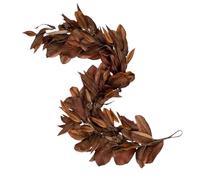 Fall Wedding Décor - Fall Magnolia Leaves Garland, 6ft Autumn Artificial Decoration, Seasonal Pine Cones Rustic Garland | Wall Cloak Thanksgiving Harvest Wedding Party