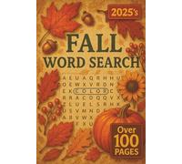 Fall Word Search Puzzle Book! All about the Fall season, falling leaves, changing colors, Halloween, food, and more! Large and Easy to Read Text. Relaxing and Enjoyable puzzle book.