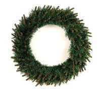 Fall Wreath 40/50CM Christmas Wreath With Battery Powered Light String Front Door Hanging Garland Holiday Home Decorations Christmas Wreath