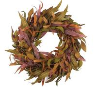 Fall Wreaths for Front Door 22 inch, Olive Fall Wreath with Olive Leaf Fruit, Home Decoration for Outdoor Living Room Indoor Wall and Outside Autumn