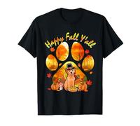 Fall Y'all Thanksgiving Labrador Retriever As Turkey Fall T-Shirt