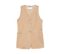 Falla Vest, female, Max Mara, Waistcoats, Beige, M, Jackets M