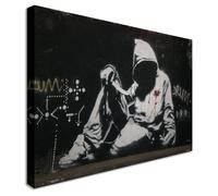 Fallen Angel 2 Banksy 2013 Canvas Wall Art 12x16 inches