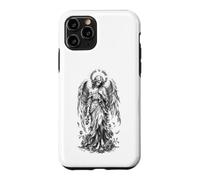 Fallen Angel Broken Halo Gothic Monochrome Art Case for iPhone 11 Pro