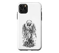 Fallen Angel Broken Halo Gothic Monochrome Art Case for iPhone 11 Pro Max