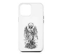 Fallen Angel Broken Halo Gothic Monochrome Art Case for iPhone 12 Pro Max