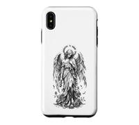 Fallen Angel Broken Halo Gothic Monochrome Art Case for iPhone XS Max