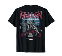 Fallen Angel Vintage Streetwear Urban Hip Hop Y2K Back Print T-Shirt
