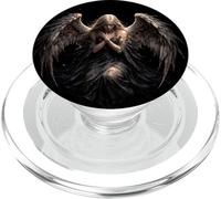 Fallen Angel Wings Illustration | Dark Gothic Art PopSockets PopGrip for MagSafe