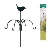 Fallen Fruits Bird Silhouette Garden Bird Feeder Shepherds Hook Feeding Station