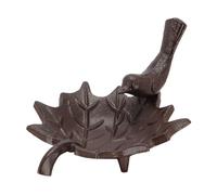 Fallen Fruits Cast Iron Bird Bath Small Decor