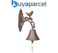Fallen Fruits Cast Iron Hanging Wall Mounted Bird Door Bell Antique Style BR22