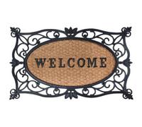 Fallen Fruits Doormat Coir Coconut Fibre With Rubber Trim Welcome