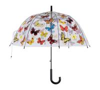 Fallen Fruits Esschert Design Butterfly Umbrella Ø83cm, Black, One Size, Black, taille unique, Dome