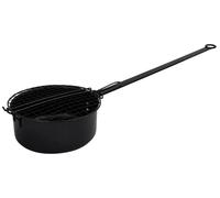 Fallen Fruits FF157 Steel Popcorn Pan Outdoor, Grey, 69.7 x 18 x 9.3 cm