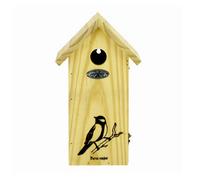 Fallen Fruits Great Tit Silhouette Wooden Bird House