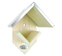 Fallen Fruits Hanging Peanut Butter Jar Feeder - Light Wood