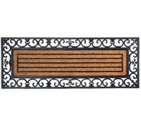 Fallen Fruits Large Rubber & Coir Doormat (120 X 45Cms) Fallen Fruits Multicolor Large