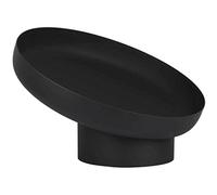Esschert Design Fire Bowl Sloping Black Steel FF402 UK NEW