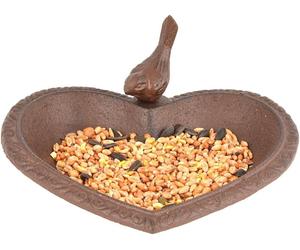 Fallen Fruits Ltd BIRD BATH HEART SHAPE