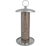 Fallen Fruits Ltd FB394 STAINLESS STEEL NUT FEEDER Bird, Silver, 14.0 cm14.0 c