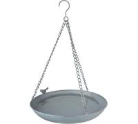Fallen Fruits Ltd FB403 GREY METAL HANGING BIRD BATH, 30