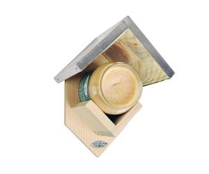 Fallen Fruits Peanut Butter Feeder With Zinc Roof FSC