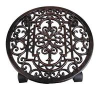 Fallen Fruits Round Plant Trolley With Wheels