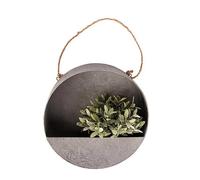 Fallen Fruits Round Wall Planter Zinc