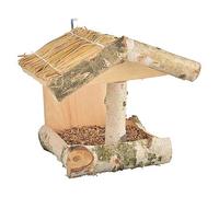 Fallen Fruits Silver Birch Wall Bird Feeder Natural