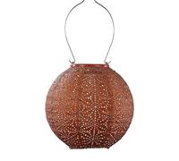 Fallen Fruits Small 20 Fan Solar Lantern Copper