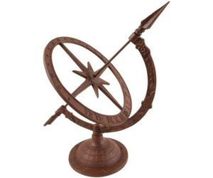 Fallen Fruits Small Cast Iron Garden Sundial