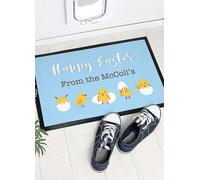 Fallen Fruits Small Outdoor Balcony Rug with Floating Pattern