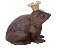 Fallen Fruits Toad With Crown Garden Ornament