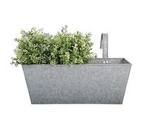 Fallen Fruits Zinc Finish Balcony Planter Box