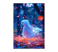 Fallen Leaves Ghosts Jigsaw Puzzles for Adults 150, Fun Challenging Educational Games, Difficult Jigsaw Puzzles for Adults, Puzzle 150 Pieces