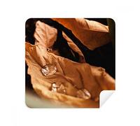 Fallen Leaves Plant Nature Photography Glasses Cleaning Cloth Phone Screen Cleaner Suede Fabric 2pcs