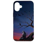 Fallen Samurai moody Sunset Case for shogun Warrior fans Case for iPhone 16 Plus