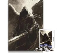 Fallen Seraphim 1000 Piece Jigsaws Learning Game for Skill Practice Thoughtful Gift for Happy Moments Size 38x52cm