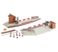 FALLER 120172 Scale Ho Crossing Level With Barrier (Tracks Straight Or Curve)