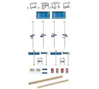 Faller 120240 Modern Station Shelter with Platform Kit V
