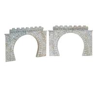 FALLER 120565 HO Scale Two Portal For Two-Way Gallery In Masonry