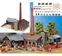 FALLER 130952 Old Brickworks From EP 1 330 x 250 x 306mm New Boxed 1:87