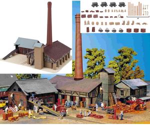 FALLER 130952 Old Brickworks From EP 1 330 x 250 x 306mm New Boxed 1:87