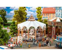 Faller 140335 Dog Rose Tea Cups Ride w/Motor Fairground Kit III