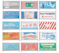 Faller 140358 Barriers and Signs Fairground Kit V