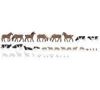Faller 150938 HO/OO Gauge Farm Animals (36) Set