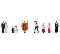 Faller 151610 Wedding Group (9) Figure Set
