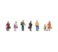 Faller 151615 HO/OO Gauge On the Platform (7) Figure Set