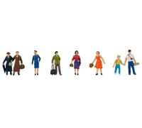 Faller 151616 HO/OO Gauge Waiting Passengers (8) Figure Set